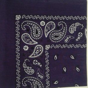 Bandana,7 Paisley Face Mask 100% Cotton